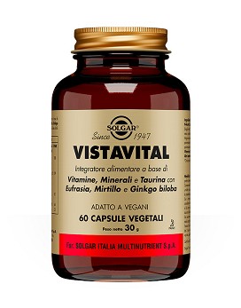 Vistavital 60 cápsulas vegetales - SOLGAR