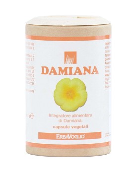 Damiana 60 capsules of 400 grams - ERBAVOGLIO