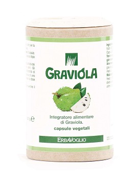 Graviola 60 capsules végétariennes de 450mg - ERBAVOGLIO