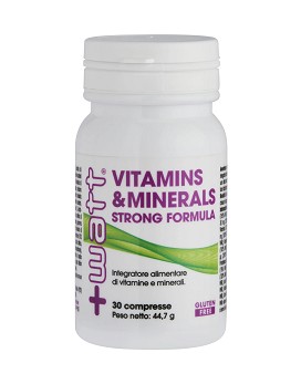 Vitamins & Minerals Strong Formula 120 comprimés - +WATT