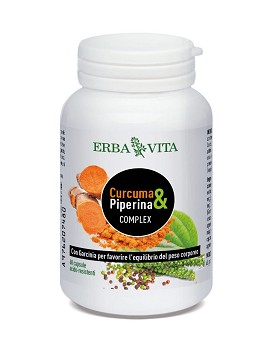 Curcuma and Peperina complex 60 capsules - ERBA VITA