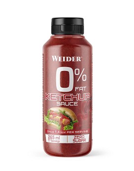 Sauces 0% Fat Ketchup 265ml - WEIDER