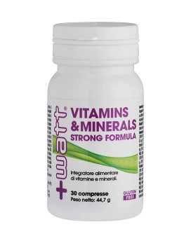 Vitamins & Minerals Strong Formula 30 comprimés - +WATT