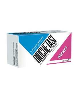 Biochetasi Compresse Masticabili Pocket 18 comprimidos masticables - BIOCHETASI