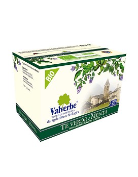 Tè Verde e Menta 20 filter of 1,5 grams - VALVERBE