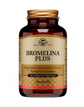 Bromelina Plus 60 capsules végétariennes - SOLGAR