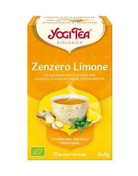 Yogi Tea - Zenzero e Limone 17 bolsitas de 1.8 gramos - YOGI TEA