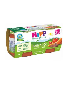 Baby Sugo - Ragù di Carne 2 potes ou 80 grammes - HIPP