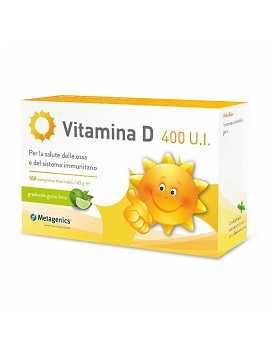 Vitamina D Kids 400 U.I. 168 chewable tablets - METAGENICS