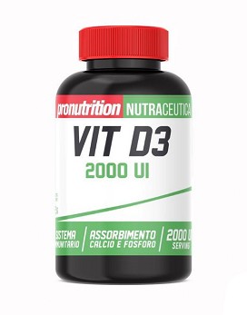 Vitamina D3 2000 180 cápsulas - PRONUTRITION