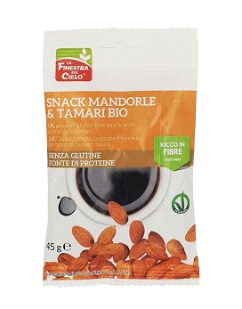 Snack Mandorle & Tamari Bio 500 gramos - LA FINESTRA SUL CIELO