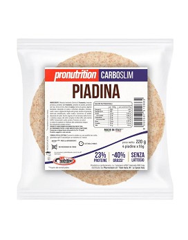 Carboslim Piadina 4 x 55 grammes - PRONUTRITION