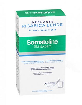 Somatoline - SkinExpert Bende Snellenti Drenanti kit ricarica 3 applicazioni 420 ml - SOMATOLINE SKIN EXPERT