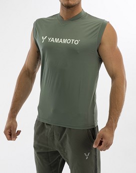 Man Basketball Singlet Couleur: Gris - YAMAMOTO OUTFIT