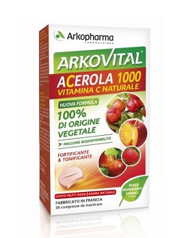 Arkovital - Acerola 1000 30 comprimidos masticables - ARKOPHARMA