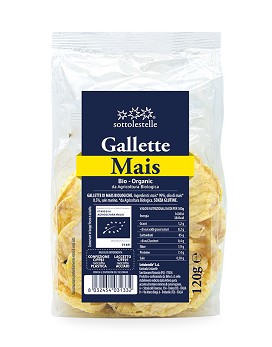 Gallette Mini di Mais 100 gramos - SOTTO LE STELLE