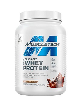 Grass Fed 100% Whey Protein Powder 816 gramos - MUSCLETECH