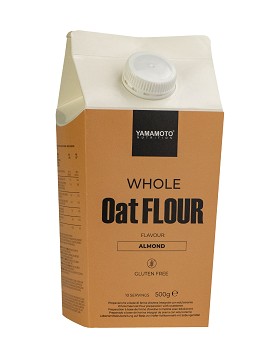 Whole Oat Flour Almond Flavour 500 gramos - YAMAMOTO NUTRITION