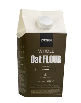 Whole Oat Flour Coffee Flavour 500 Gramm - YAMAMOTO NUTRITION