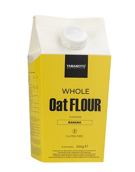 Whole Oat Flour Banana Flavour 500 Gramm - YAMAMOTO NUTRITION