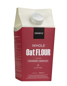Whole Oat Flour Strawberry Cheesecake Flavour 500 Gramm - YAMAMOTO NUTRITION