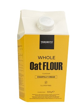 Whole Oat Flour Chantilly Cream Flavour 500 grammi - YAMAMOTO NUTRITION