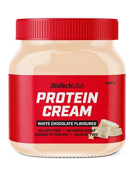 Protein Cream Cioccolato Bianco 400 Gramm - BIOTECH USA
