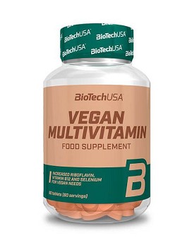 Vegan Multivitamin 60 comprimés - BIOTECH USA
