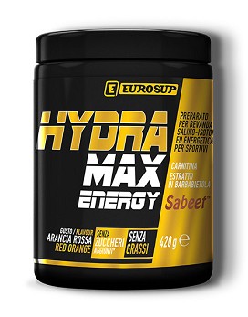 Hydra Max Energy Arancia Rossa 420 grammes - EUROSUP