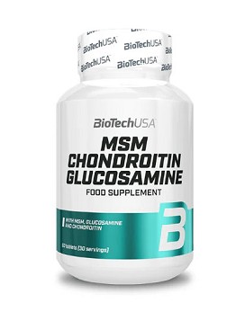 MSM Chondroitin Glucosamine 60 Tabletten - BIOTECH USA