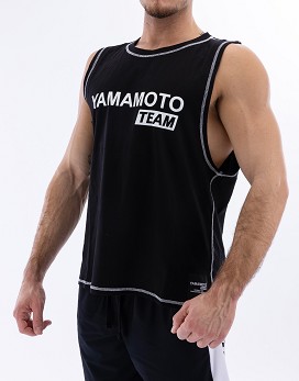 Tank Top All Black Yamamoto® Team Colour: Black - YAMAMOTO OUTFIT