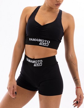 Woman Fitness Top Yamamoto® Team Farbe: Schwarz - YAMAMOTO OUTFIT