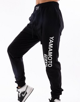 Woman Sweat Pants Yamamoto® Team Colore: Nero - YAMAMOTO OUTFIT