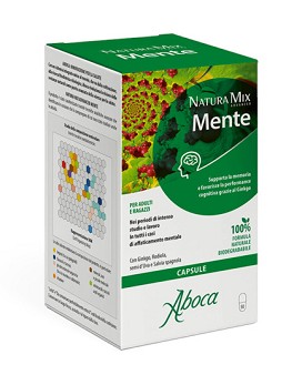 Natura Mix Advanced - Mente 1+1 50 capsules of 500 mg - ABOCA