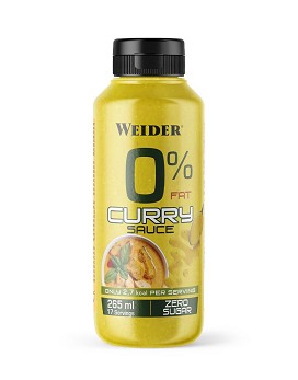 Sauce 0% Fat Curry 265 ml - WEIDER