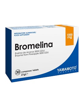 Bromelina 30 tablets - YAMAMOTO RESEARCH