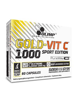 Gold-Vit C 1000 - Sport Edition 60 gélules - OLIMP