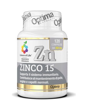 Zinco 15 120 comprimés - OPTIMA