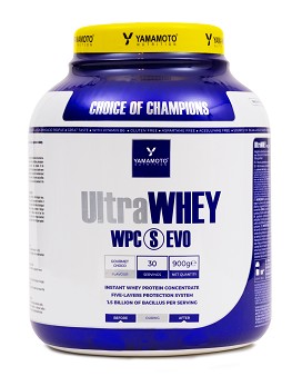 Ultra Whey WPC S EVO 900 gramos - YAMAMOTO NUTRITION