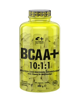 BCAA 10:1:1 200 comprimidos - 4+ NUTRITION