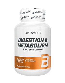 Digestion & Metabolism 60 comprimidos - BIOTECH USA