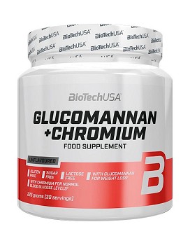 Glucomannan + Chromium 225 g - BIOTECH USA