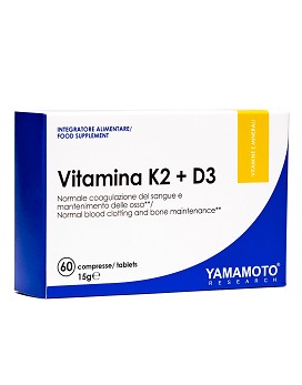 Vitamina K2 + D3 60 tablets - YAMAMOTO RESEARCH