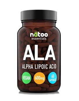 Essentials - ALA 600 mg 60 cápsulas - NATOO