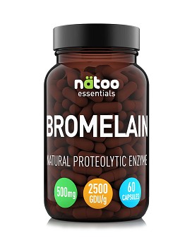 Essentials - Bromelain 500 mg 60 cápsulas - NATOO