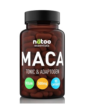 Essentials - MACA 500 mg 90 Cápsulas - NATOO