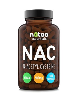 Essentials - NAC 600 mg 180 capsules - NATOO