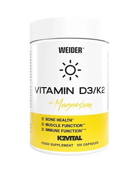 Vitamin D3+K2 120 cápsulas - WEIDER