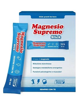 Magnesio Supremo 20 stick - NATURAL POINT