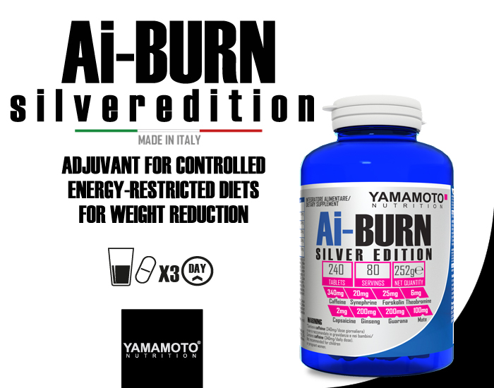 Yamamoto Nutrition - Ai-Burn® Silver Edition - IAFSTORE.COM